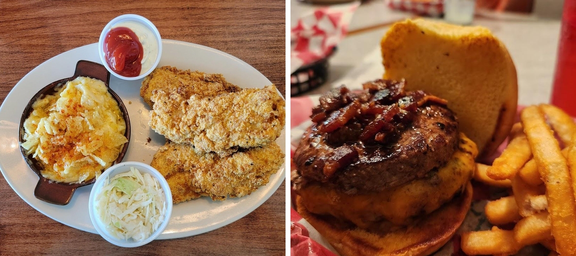 Louie's on the Lake Menu