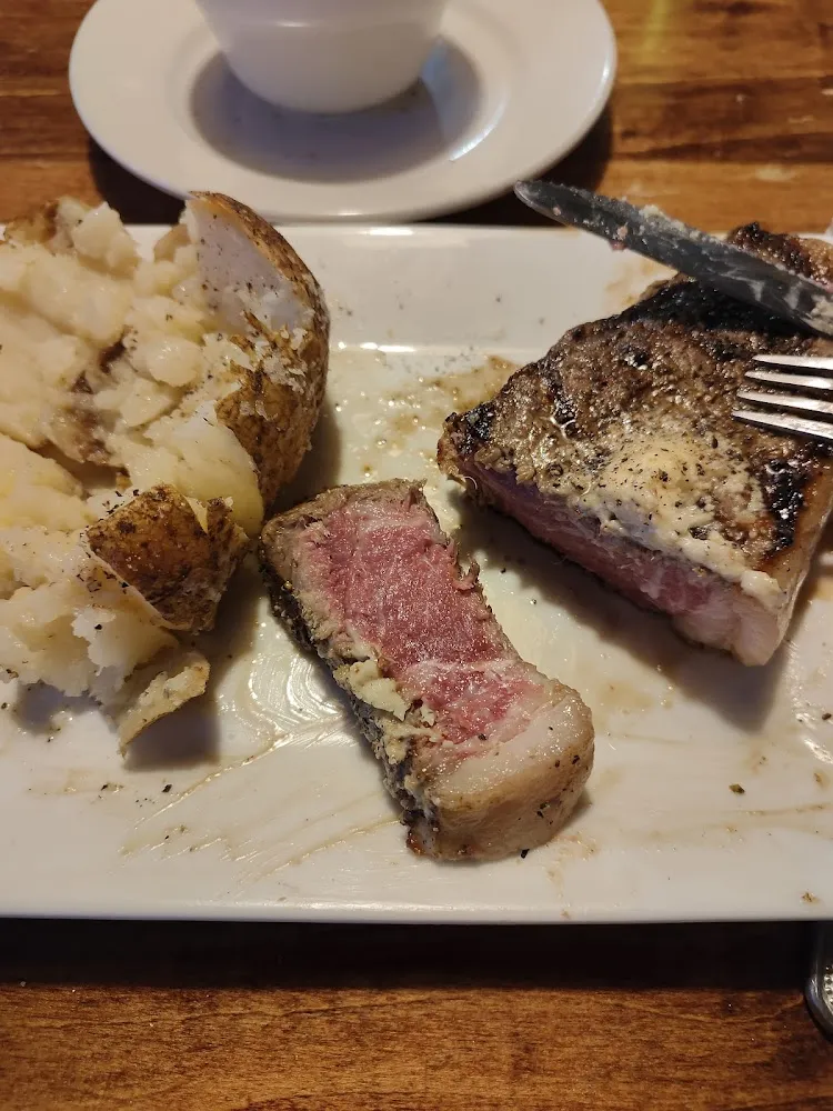 Steak Night New York Strip Blue